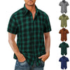2023 Casual Plaid Flannel Shirt for Men