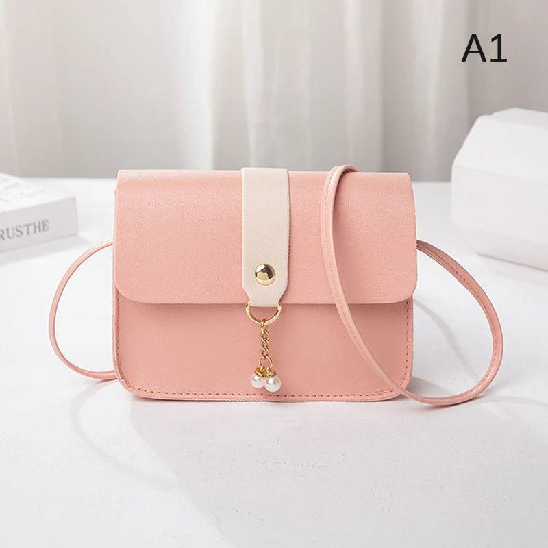 Luxury Pearl Pendant Crossbody Handbag for Women
