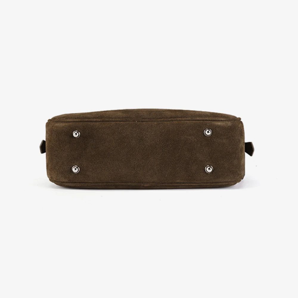 Retro Suede Handbags for Women Fall 2024