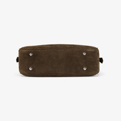 Retro Suede Handbags for Women Fall 2024