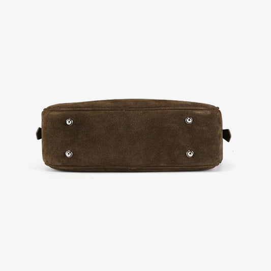 Retro Suede Handbags for Women Fall 2024