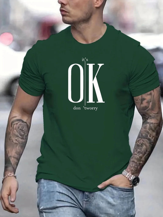 2024 Men's Cotton Short Sleeve T-Shirt