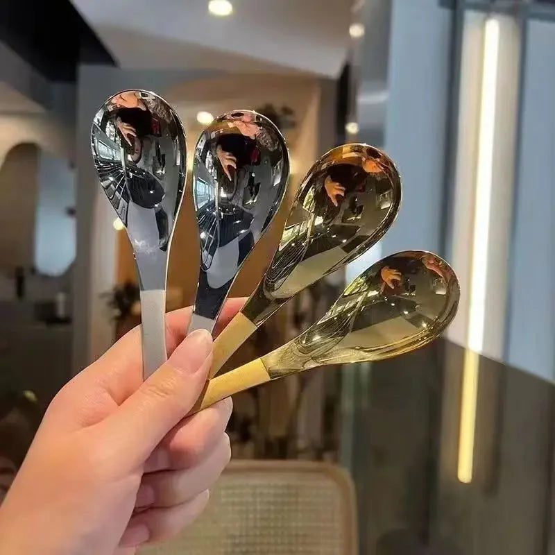 Premium Stainless Steel Chinese Soup Spoons
