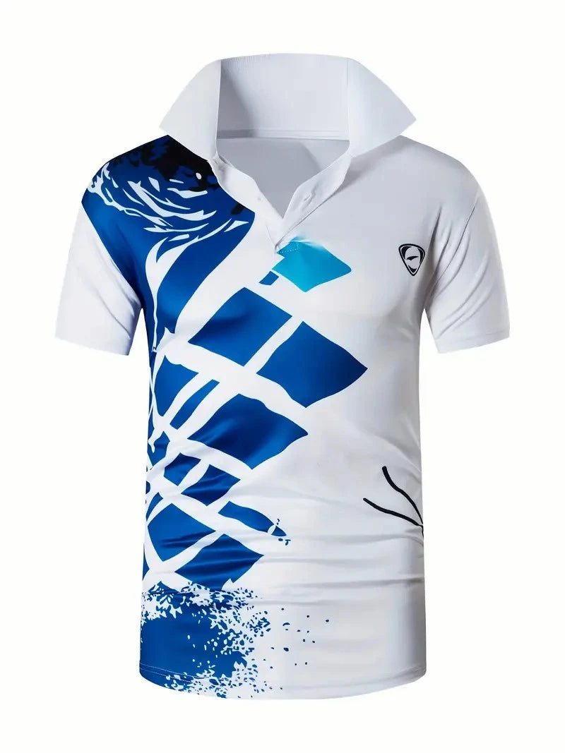 High-Quality Men's Golf Polo Shirt - Summer