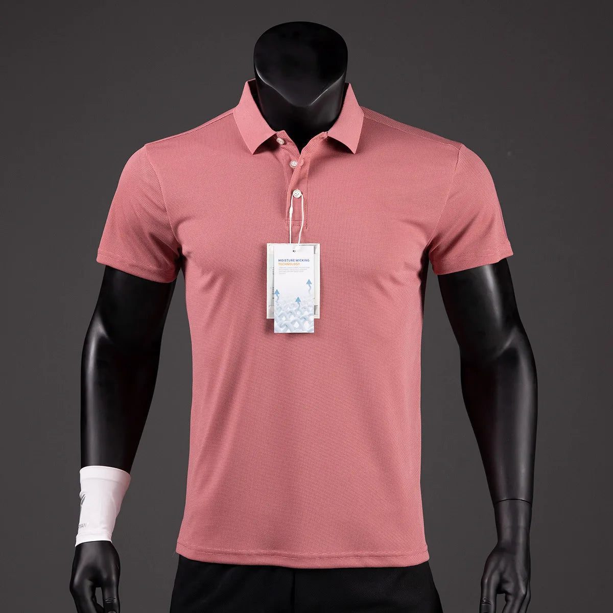 Luxury Men's Golf Polo Shirt - Quick-Drying