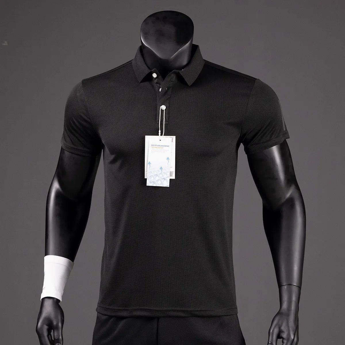 Luxury Men's Golf Polo Shirt - Quick-Drying