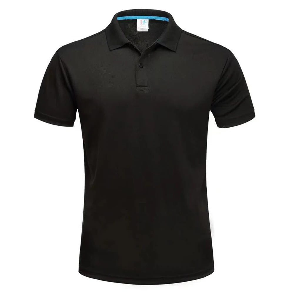 Men's Breathable Quick-Dry Golf Polo Shirts