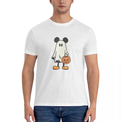 Men's Halloween Mickey Mouse T-Shirt Cotton