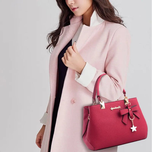 Elegant Leather Crossbody Handbag for Women