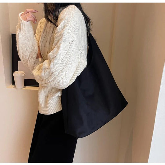 Luxury Suede Shoulder Tote Bags for Women