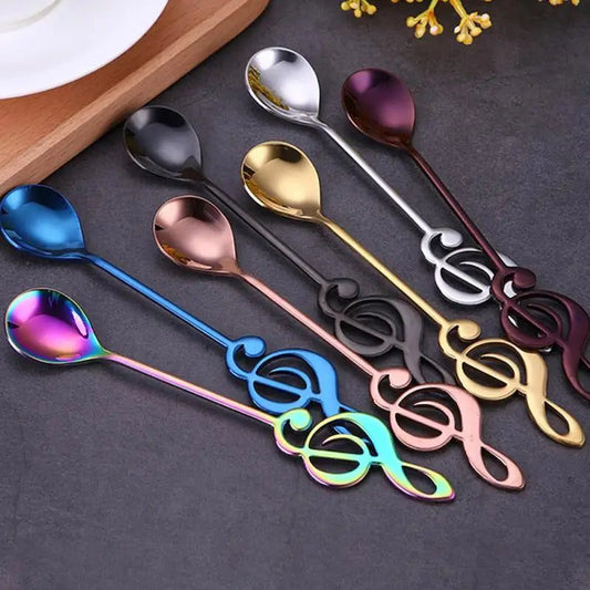 Musical Notes Stainless Steel Tea Spoon