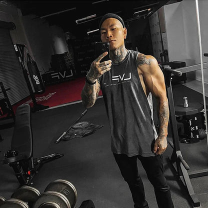 Men's Summer Gym Tank Top for Workouts