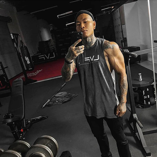 Men's Summer Gym Tank Top for Workouts