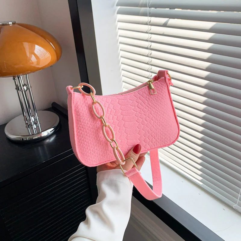 Trendy Small Square Crossbody Handbag for Women
