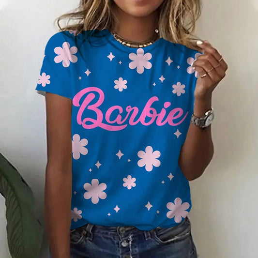 Cute Loose Short Sleeve T-Shirt for Women