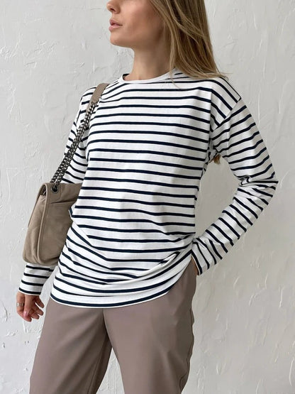 2024 Summer Striped Long Sleeve T-Shirts