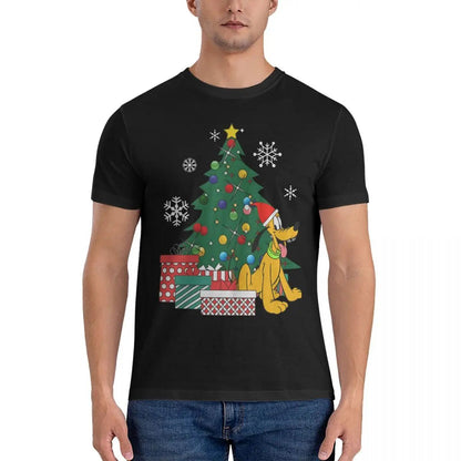 Casual Men's Christmas Tree T-Shirts 6XL