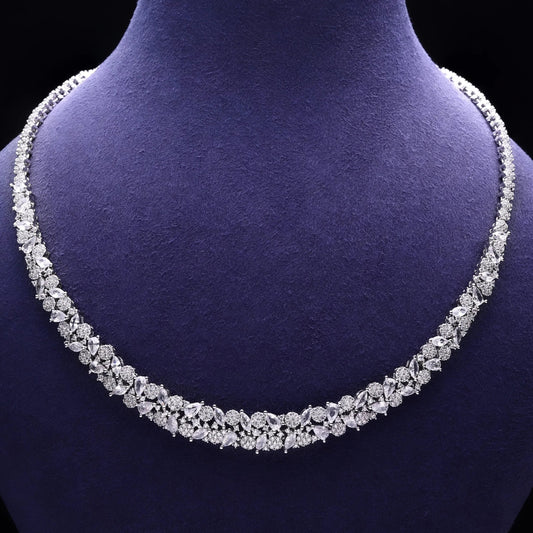 Elegant 4-Piece Cubic Zirconia Wedding Jewelry Set