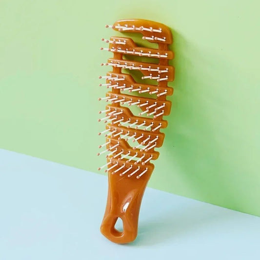 Gradient Hollow Out Hair Brush for Detangling