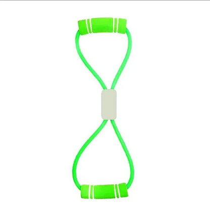 8 Shaped Resistance Bands for Home Workouts