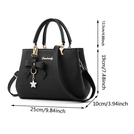 Elegant Leather Crossbody Handbag for Women