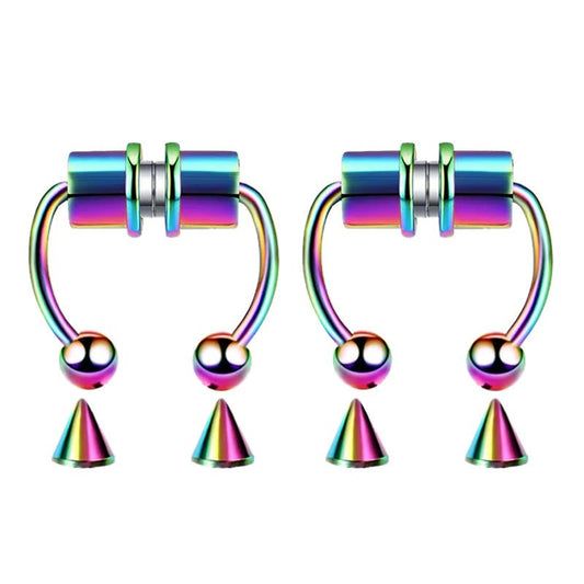 Stainless Steel Fake Septum Nose Ring