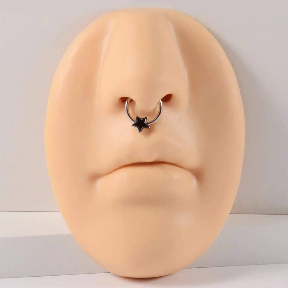 Unique Surgical Steel Septum Clicker Jewelry