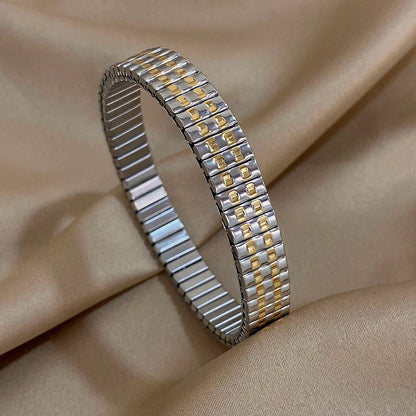 Vintage Waterproof Stainless Steel Heart Bangles