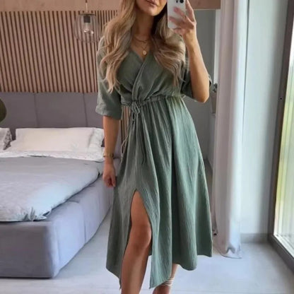 Elegant Cotton Dresses for Women: Vacation Styles