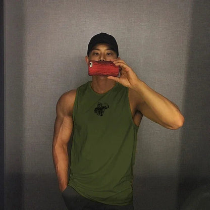 High-Quality Men's Sleeveless Workout Tank Tops