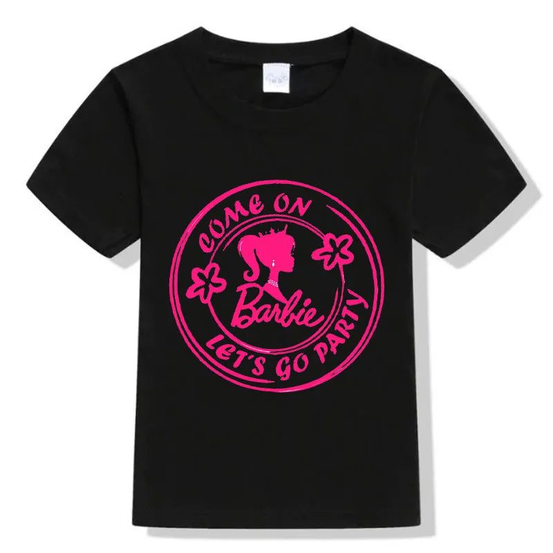 Cute Casual Cartoon Print Women's T-Shirt