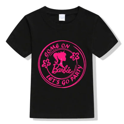 Cute Casual Cartoon Print Women's T-Shirt