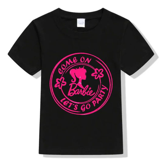 Cute Casual Cartoon Print Women's T-Shirt