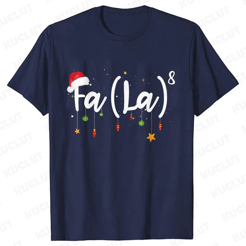 Funny Santa Men’s Christmas T-Shirt for Parties