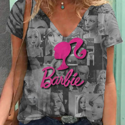 Summer 3D Fashion Print Women's T-Shirt