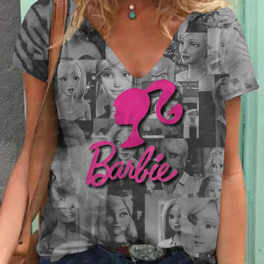 Summer 3D Fashion Print Women's T-Shirt