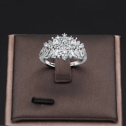 Luxury Wedding Jewelry Set: 4 Pieces