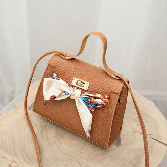 2024 Silk Scarf Crossbody Handbag for Women