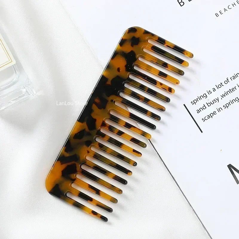 Colorful Wide Tooth Hair Combs for Travel
