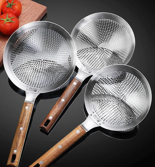 Extra Large Slotted Spoon Strainer for Cooking