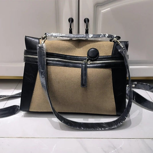 Luxury Faux Suede Tote Bags for Women