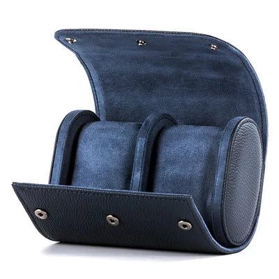 Portable Watch Roll Case with Removable Pillows