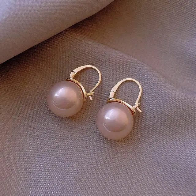 Elegant Pearl Drop Earrings for Women