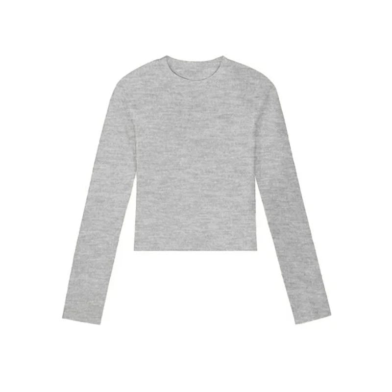 Trendy Long Sleeve Cotton T-Shirts for Women