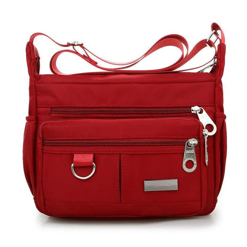 Waterproof Multi-Pocket Crossbody Handbag for Women