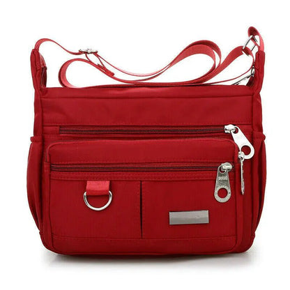 Waterproof Multi-Pocket Crossbody Handbag for Women