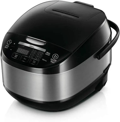Portable Fuzzy Logic Rice Cooker with 11 Presets