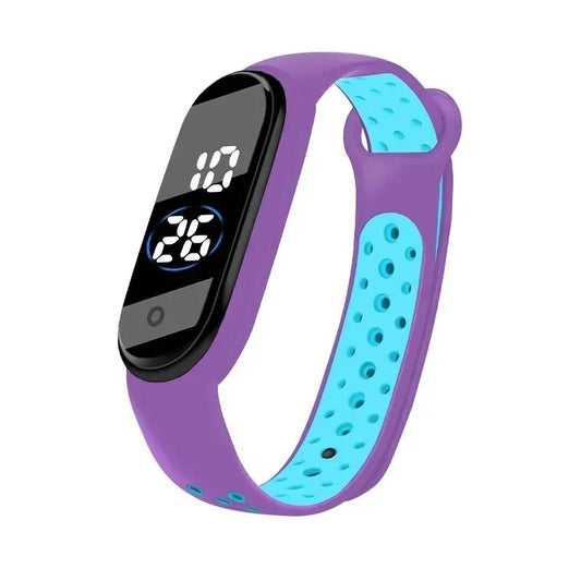Waterproof LED Digital Sports Watch for Kids