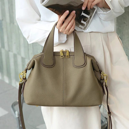 Genuine Leather Crossbody Handbags for Women 2024