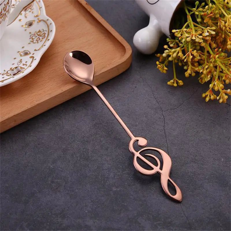 Musical Notes Stainless Steel Tea Spoon